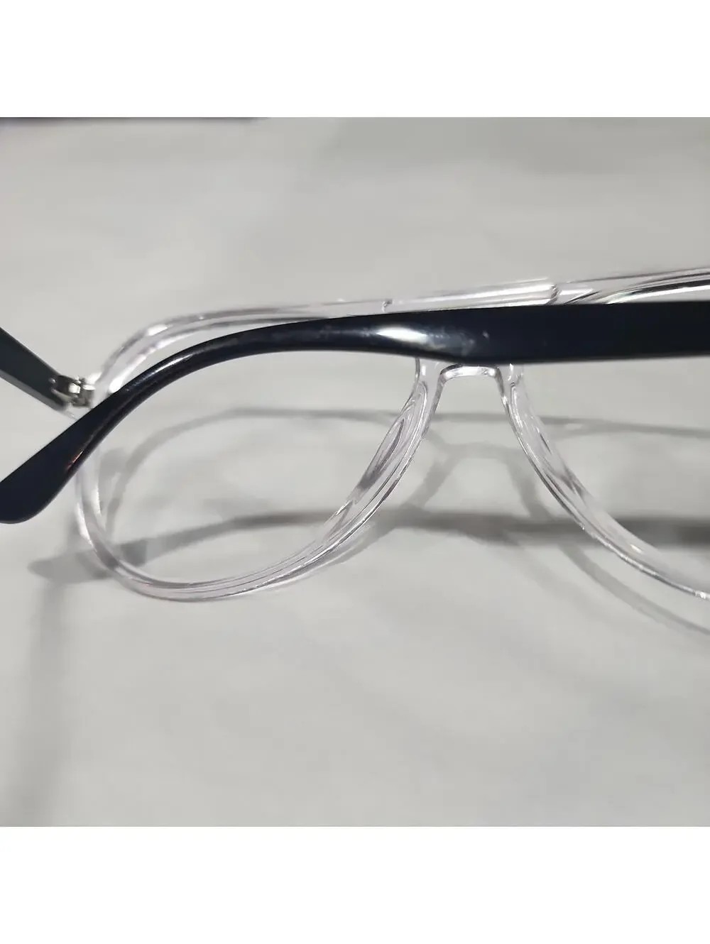 Ray-Ban RB4375 Clear Black Sunglasses Frame Only Read